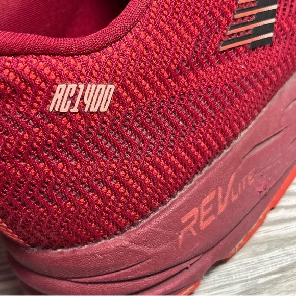 New Balance 1400 Womens Red Racing Running Shoe Sneaker Size 8 - Picture 7 of 10